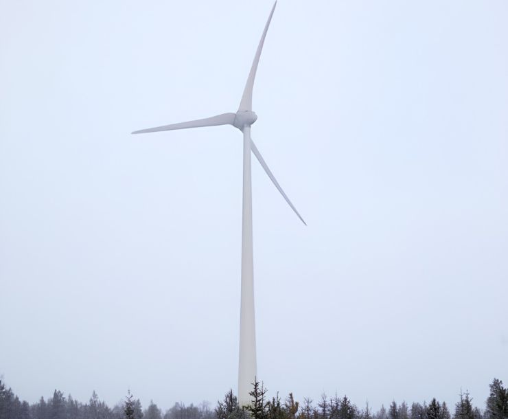 Windkraft worker